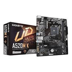 Scheda madre gigabyte a520m-k amd am4 ddr4 micro atx [a520m k