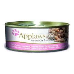 Cibo umido applaws tonno e gamberi per gatti adulti 156g