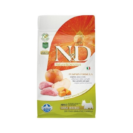 Mangime secco farmina ned zucca & cinghiale e mela per cane 100gr
