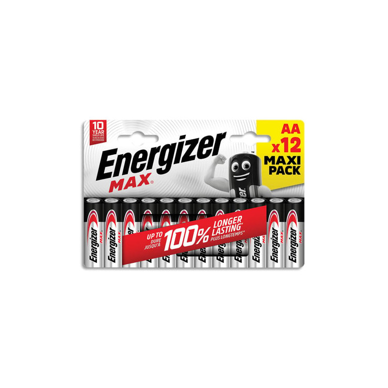 Pila ricaricabile energizer max aaa 1.5v 12pz [e303323400]