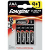 Batteria energizer power lr03 alcaline aaa 5pz [e300483605]