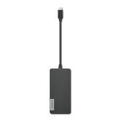 Hub usb lenovo usb-c 7in1 7porte 5000mbit/s grigio [gx90t77924]