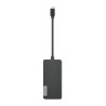 Hub usb lenovo usb-c 7in1 7porte 5000mbit/s grigio [gx90t77924]