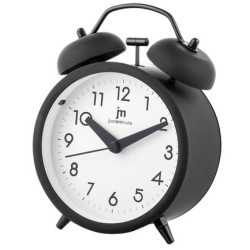 Sveglia analogica lowell al quarzo drin drin nero