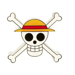 Lampada a soggetto abystyle one piece teschio multicolore [abylig015]