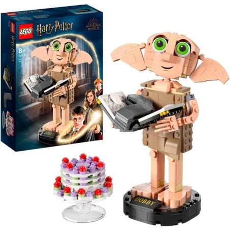 Gioco da costruzione lego 76421 harry potter dobby l'elfo domestico
