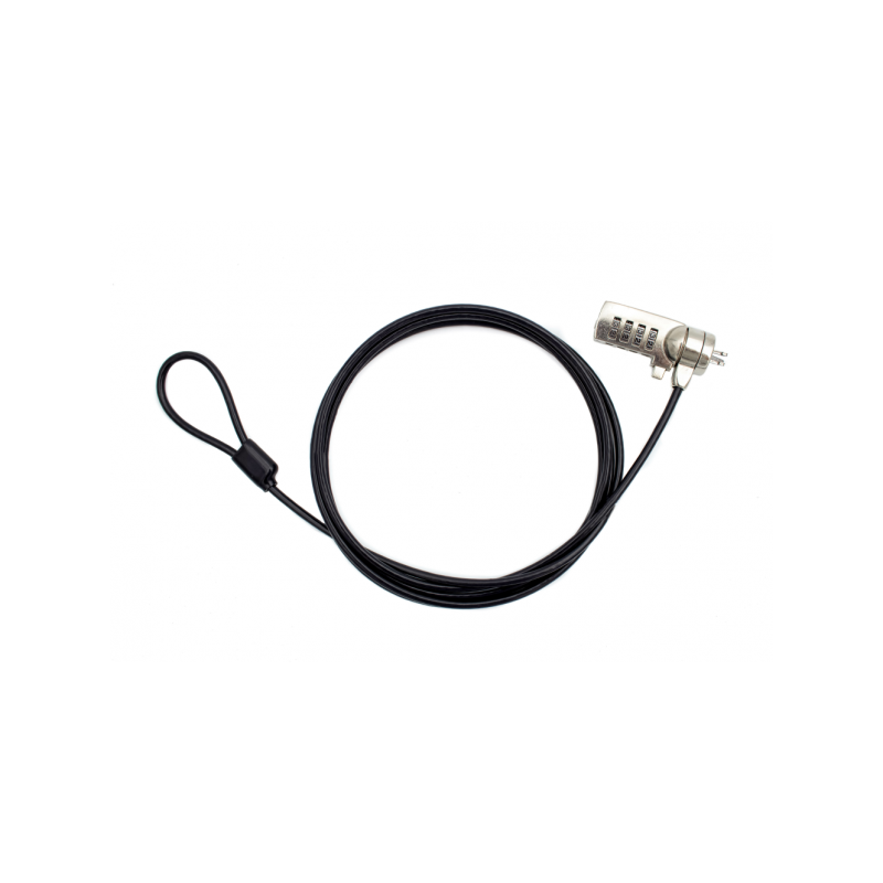 Cavo di sicurezza nilox nxsc002 per computer portatile 1.8m nero