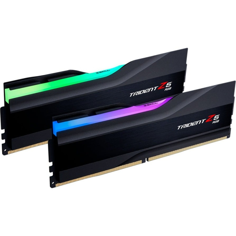 Ram dimm ddr5 64gb g.skill trident z5 rgb 6800mhz 1.4v nero [f5-6800j3445g32gx2-tz5rk]