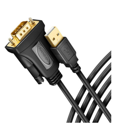 Cavo adattatore axagon ads-1pqn porta com rs-232 a usb 2.0