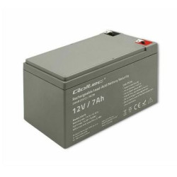 Batteria qoltec agm 12v/7ah/105a grigio [53076]