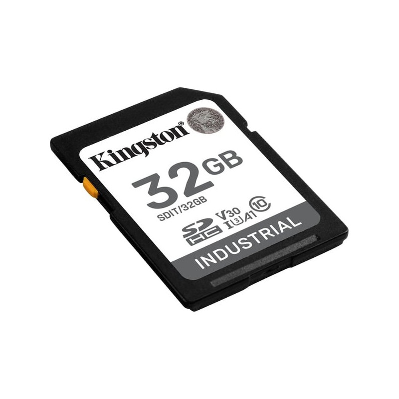 32gb scheda di memoria sdhc kingston industrial 30v uhs-i u3