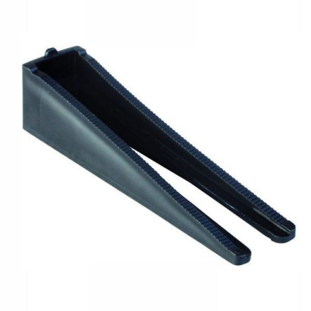 Cuneo piastrelle ghelfi per livellamento nero 200pz [2941]