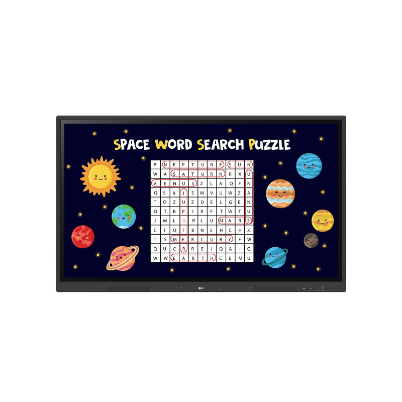 Lavagna interattiva 75'' lg touch led ips 3840x2160 16:9