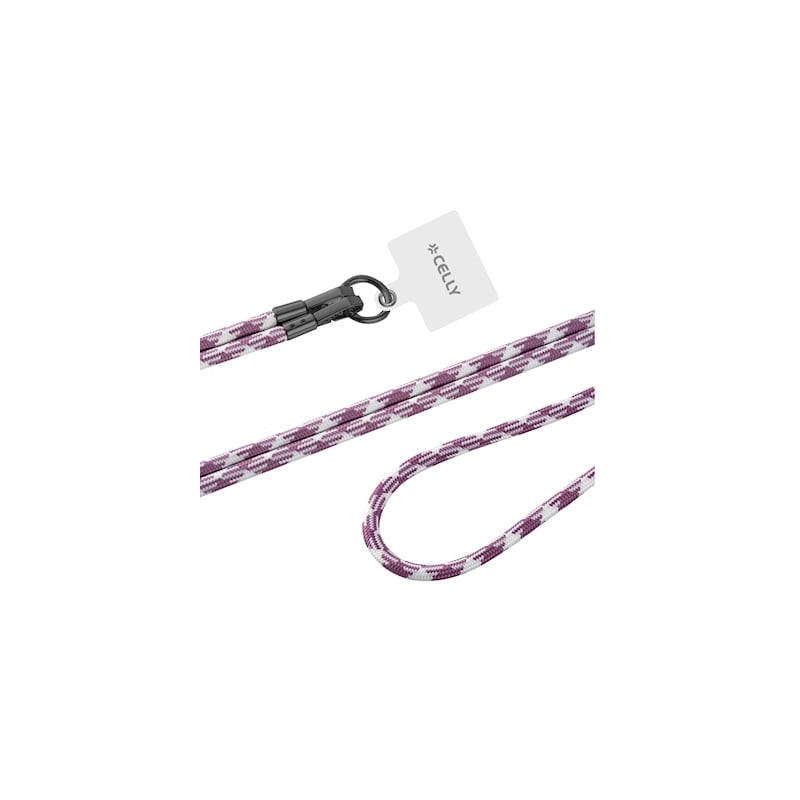 Portacellulare da collo celly freedom lacet per smartphone bianco