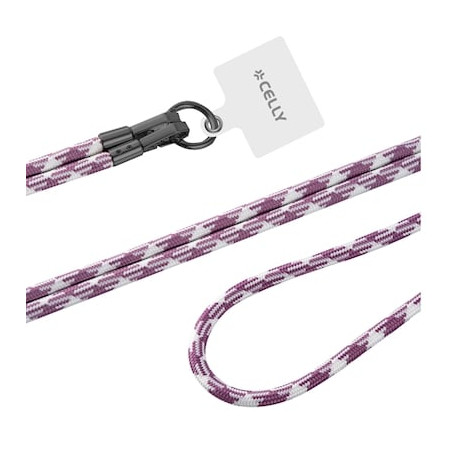 Portacellulare da collo celly freedom lacet per smartphone bianco