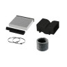 Set di ricircolo bosch clean air standard di cappa da cucina nero/grigio
