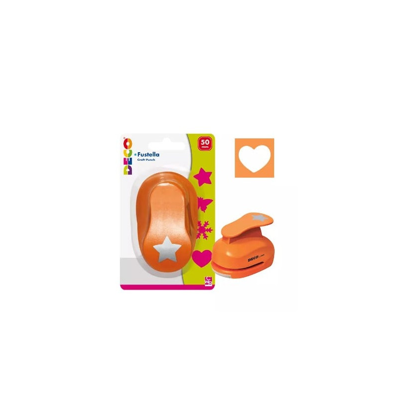 Fustella cwr 11162/3 50mm cuore arancione [11162/3]