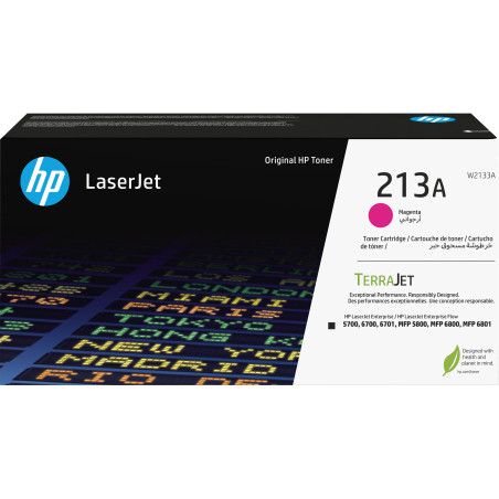 Toner hp laserjet 213a magenta [w2133a]
