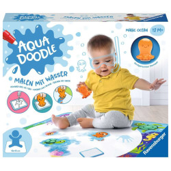 Tappetino per bambino ravensburger aqua doodle magic ocean [04568]