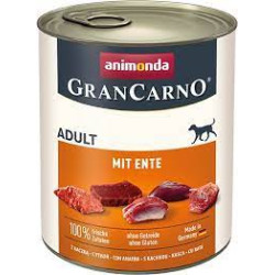 Cibo umido per cani animonda grancarno adult con anatra 800g