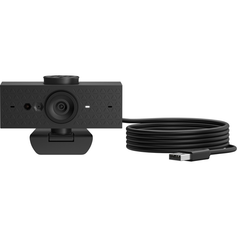 Webcam hp hd 1920x1080p con cavo usb-a di 1.5m nero [6y7l2aa]