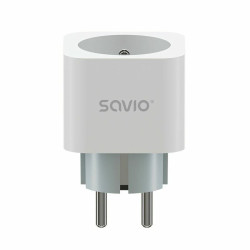 Presa intelligente savio wi-fi 16a bianco [as-01]