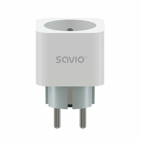 Presa intelligente savio wi-fi 16a bianco [as-01]