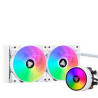 Dissipatore a liquido itek evoliq 240 v2 argb 240mm bianco [itlcevoaw240v2]