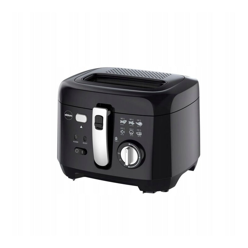 Friggitrice ad aria eldom fr18c 2.5l 1800w nero [fr18c]