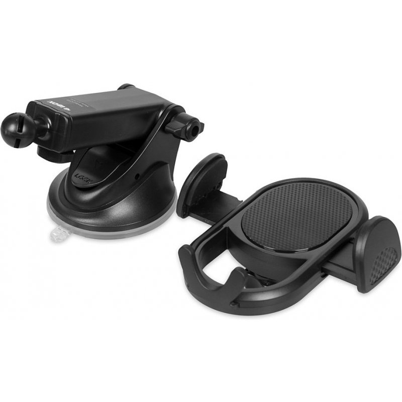 Supporto da auto ibox h-9 per smartphone nero [ich9]