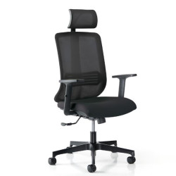 Sedia unisit vertigo ignifugo cl1 operativa girevole con schienale