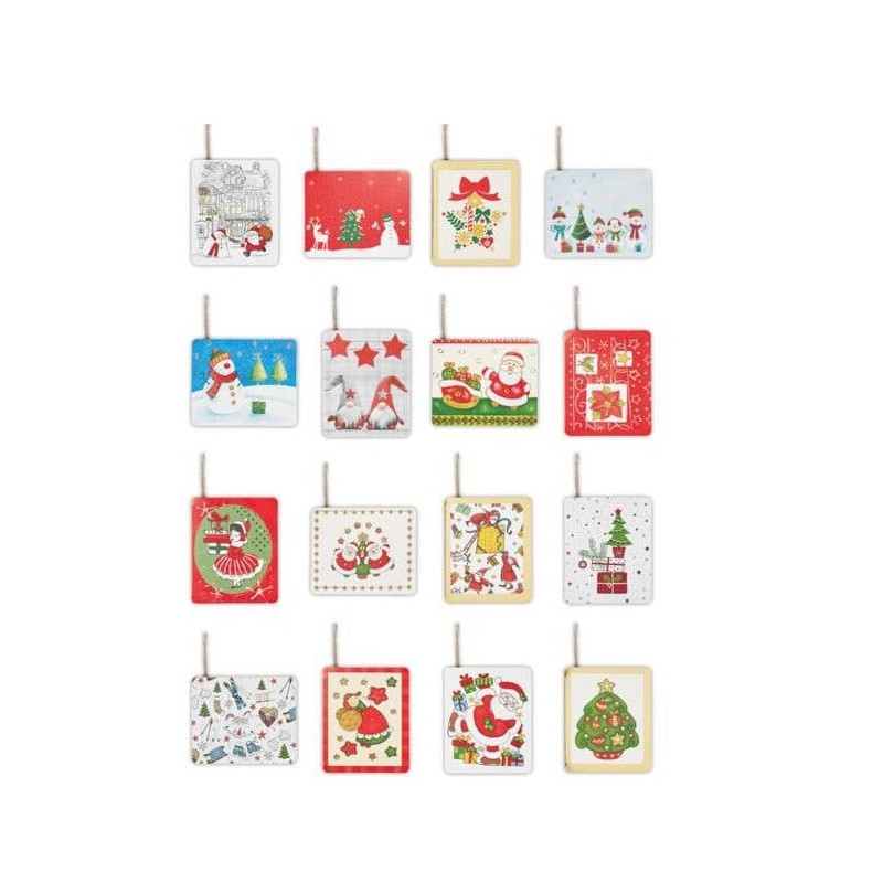 Biglietto saul sadoch rex auguri natale 200pz [20554]