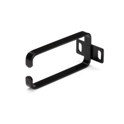 Pannello gestione cavi startech.com gancio 1u 4.5cmx10cm nero [cmhook1un]