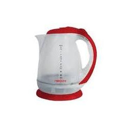 Bolittore elettrico necchi nfx-802 cordless 1.8l 240v rosso/trasparente