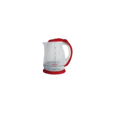 Bolittore elettrico necchi nfx-802 cordless 1.8l 240v rosso/trasparente