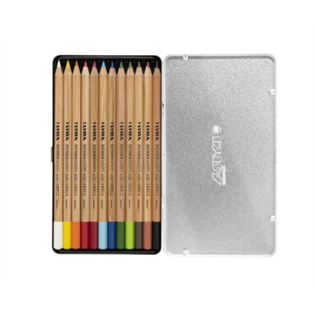 Set matite colorate lyra rembrandt aquarell multicolore 12pz [l2011120]