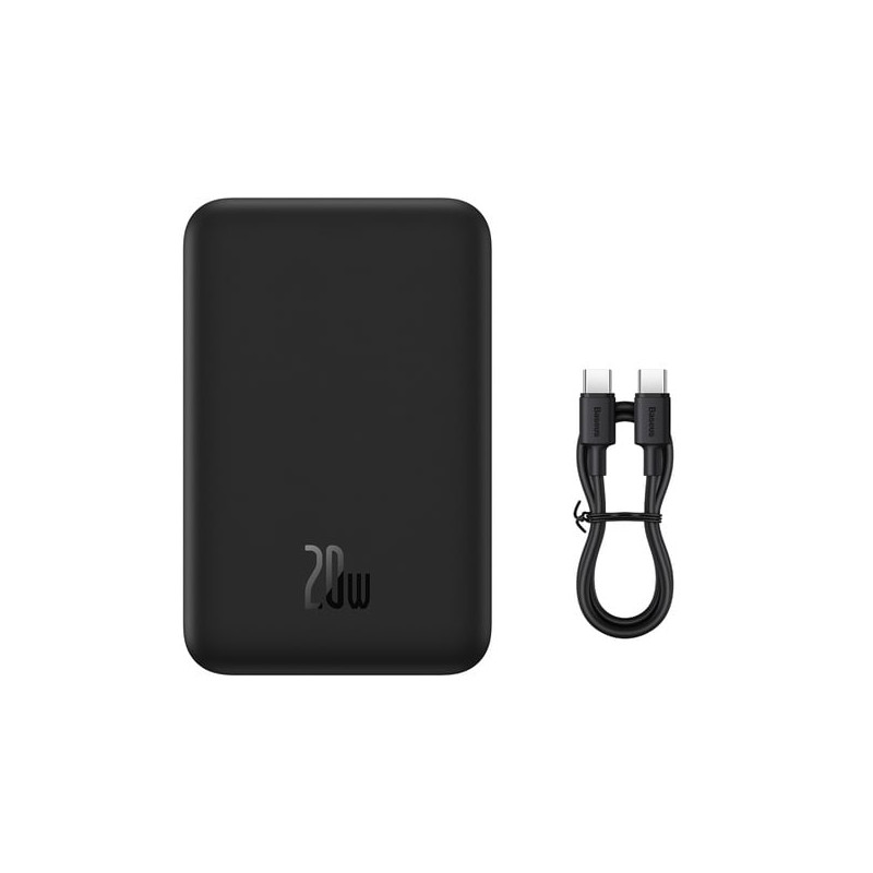 Batteria portatile baseus magnetic mini powerbank usb-c 20000mah