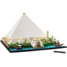 Gioco da costruzione lego grande piramide di giza 1476pz [21058]