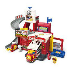 Set da gioco vtech tut tut baby flitzer caserma dei pompieri multicolore