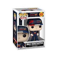 Figurina funko pop racing f1 red bull racing max verstappen 03 multicolore