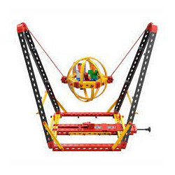 Set da costruzione fischertechnik crazy rides 8anni/2figurine/364pz