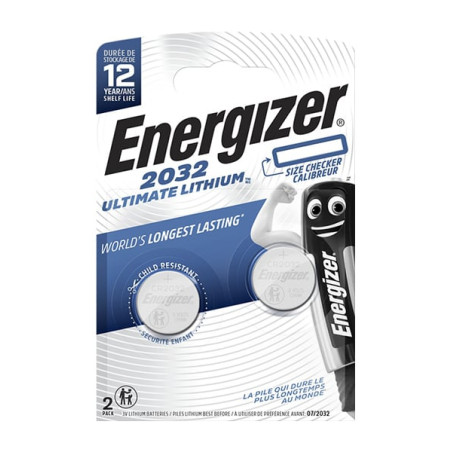Batteria a bottone energizer cr2032 4+2 litio 40mah 3v 6pz [e302275000]