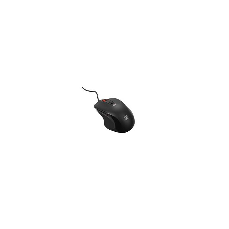 Mouse natec pigeon 2 ottico cablato 4000dpi nero [nmy-2047]