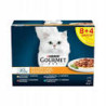 Mangime umido per gatti purina nestle gourmet perle anatra tacchino