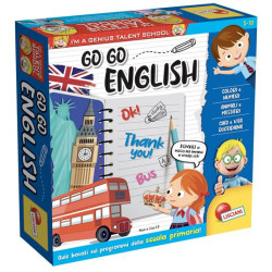 Gioco educativo lisciani i'm a genius go-go english multicolore