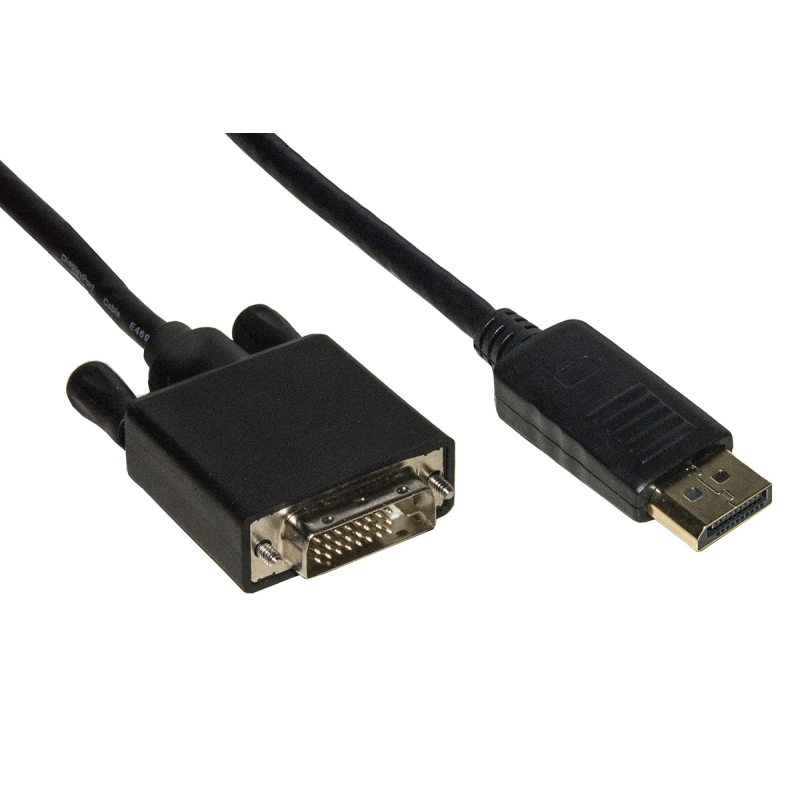 Cavo adattatore link displayport maschio a dvi-d/24+1/maschio
