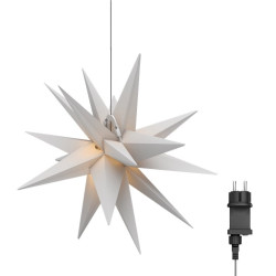 Stella di natale goobay led 3d/4,5v/56cm trasformatore esterno