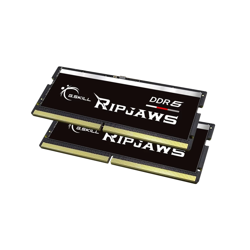 Ram so-dimm ddr5 32gb g.skill ripjaws 2x16gb 4800mhz cl40 nero