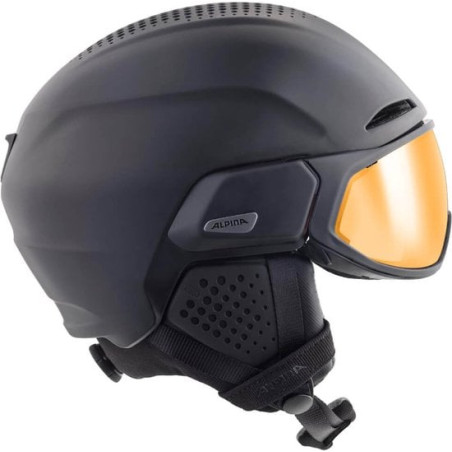 Casco da sci alpina alto q-lite 55-59cm nero [9236233]