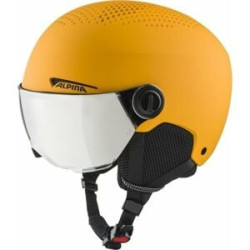 Casco da sci alpina zupo visor q-lite junior 51-55cm giallo